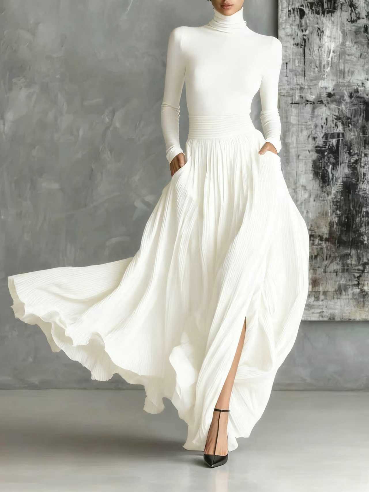 Harper | Elegant High-Flow Evening Skirt
